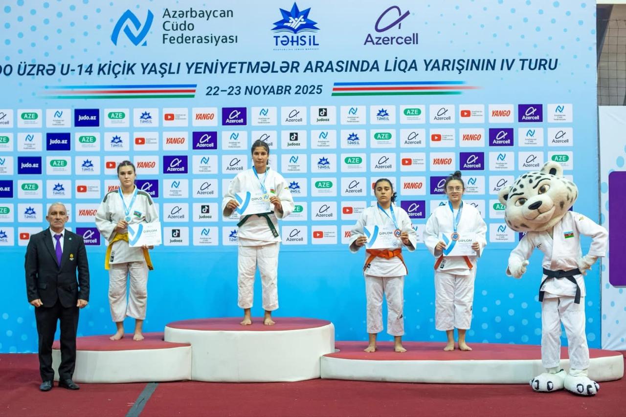 &ldquo;Judo Club 2012&rdquo; yeniyetmə cüdoçuları Liqa yarışlarını medallarla tamamladı