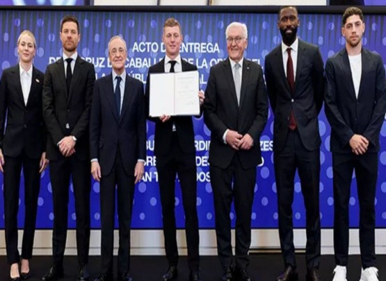 Almaniyalı futbolçu &ldquo;Federal Respublika Ordeni - Cəngavər&rdquo; dərəcəsi ilə təltif edilib&nbsp;