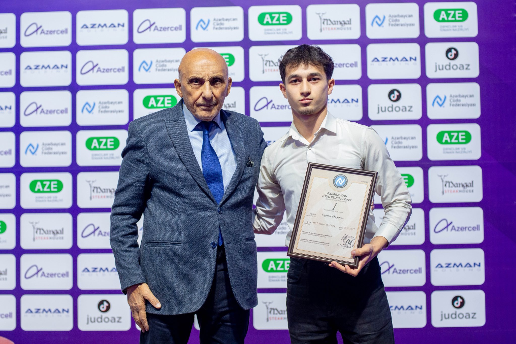 Azərbaycan çempionatının ilk günündə bir qrup şəxsə&nbsp;dan dərəcələri təqdim edildi&nbsp;