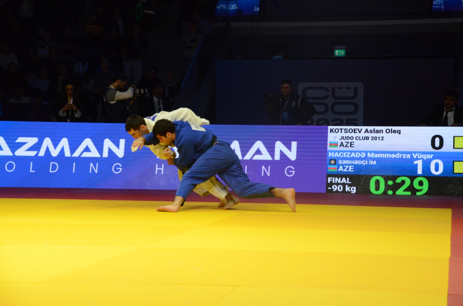 Cüdo üzrə Azərbaycan çempionatında fərdi yarışlara yelun vuruldu