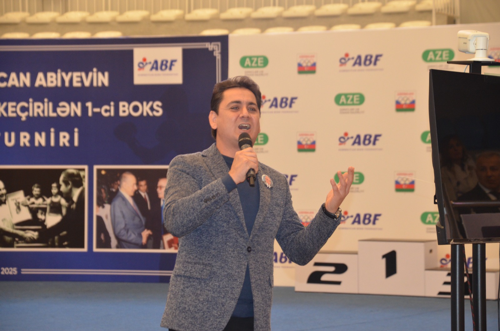 Ağacan Abiyevin şərəfinə boks turnirinin açılış mərasimi keçirilib