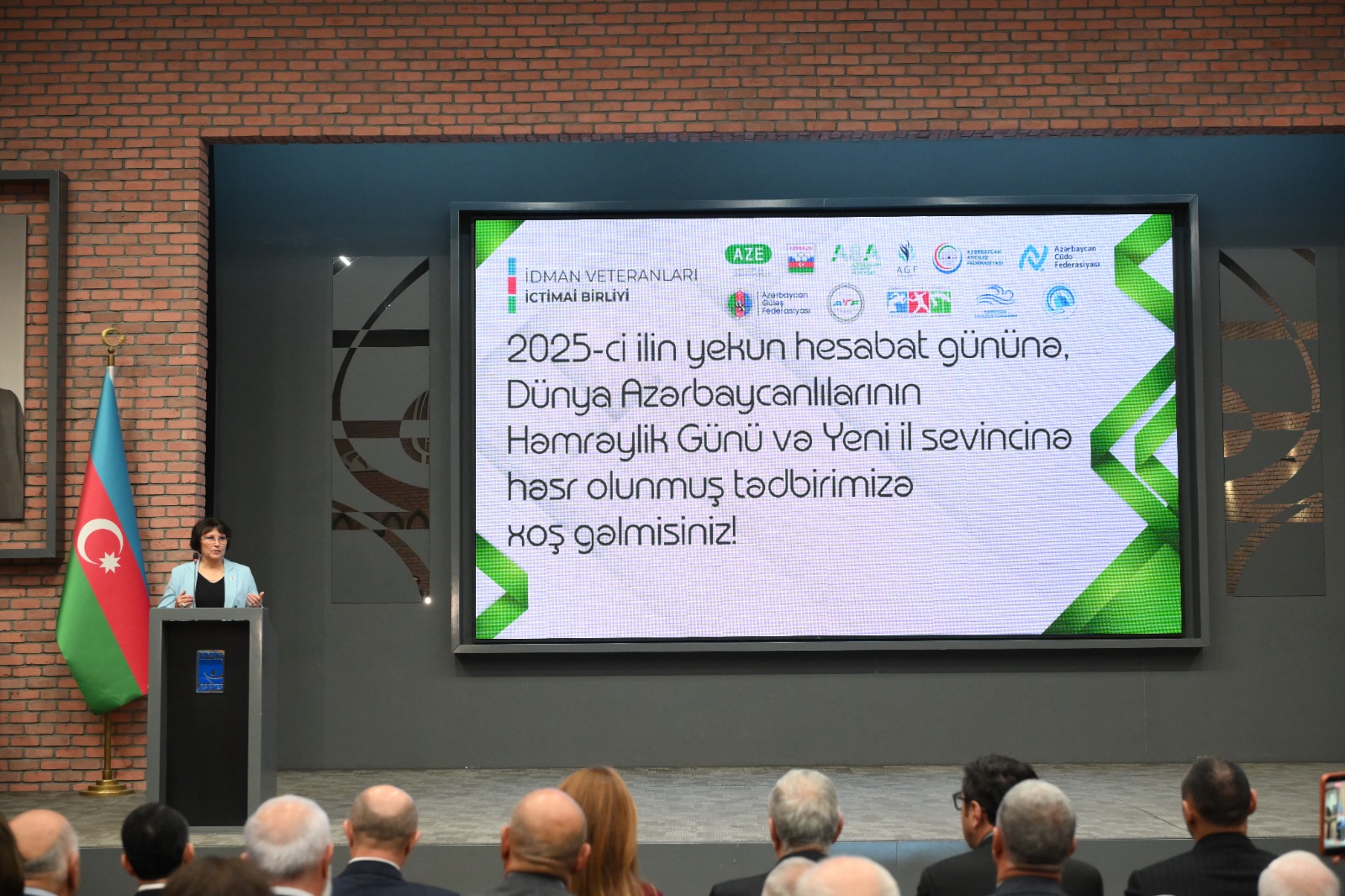 Azərbaycan İdman Veteranlarının İctimai Birliyi 2025-ci ilin yekun tədbirini keçirib