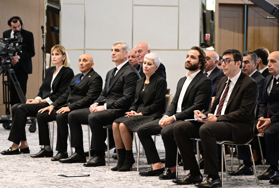 Prezident İlham Əliyev 2025-ci ilin idman yekunlarına həsr olunan mərasimdə iştirak edib