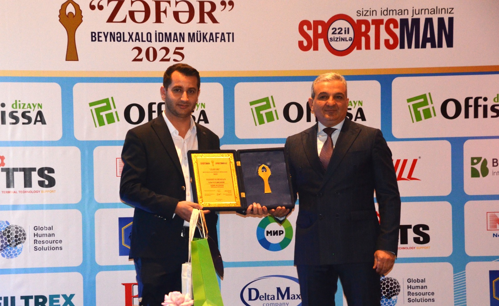 "Olimpiya dünyası" qəzetinin əməkdaşı &ldquo;Zəfər&rdquo; 2025 Beynəlxalq İdman Mükafatına layiq görülüb