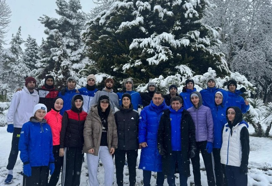 Taekvondoçularımız Şəkidə təlim-məşq toplanışında iştirak edirlər&nbsp;