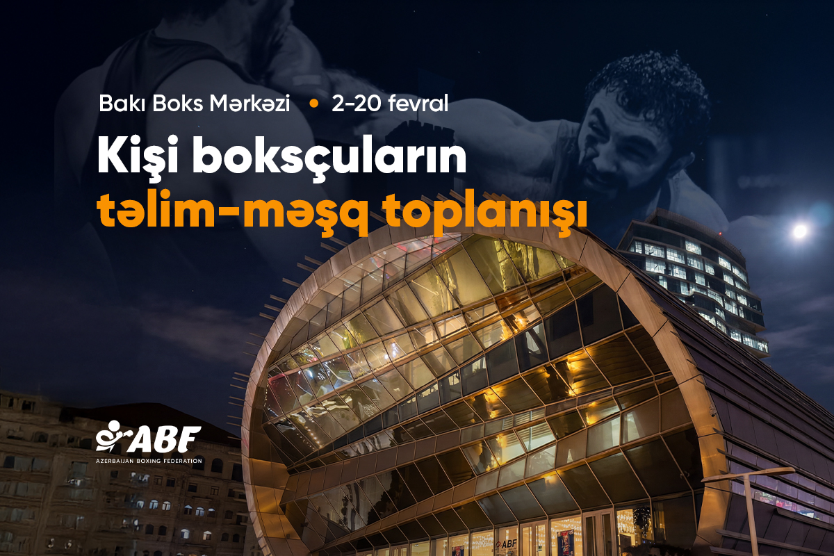 Kişi boksçularımız ilin ilk hazırlığına başlayıb