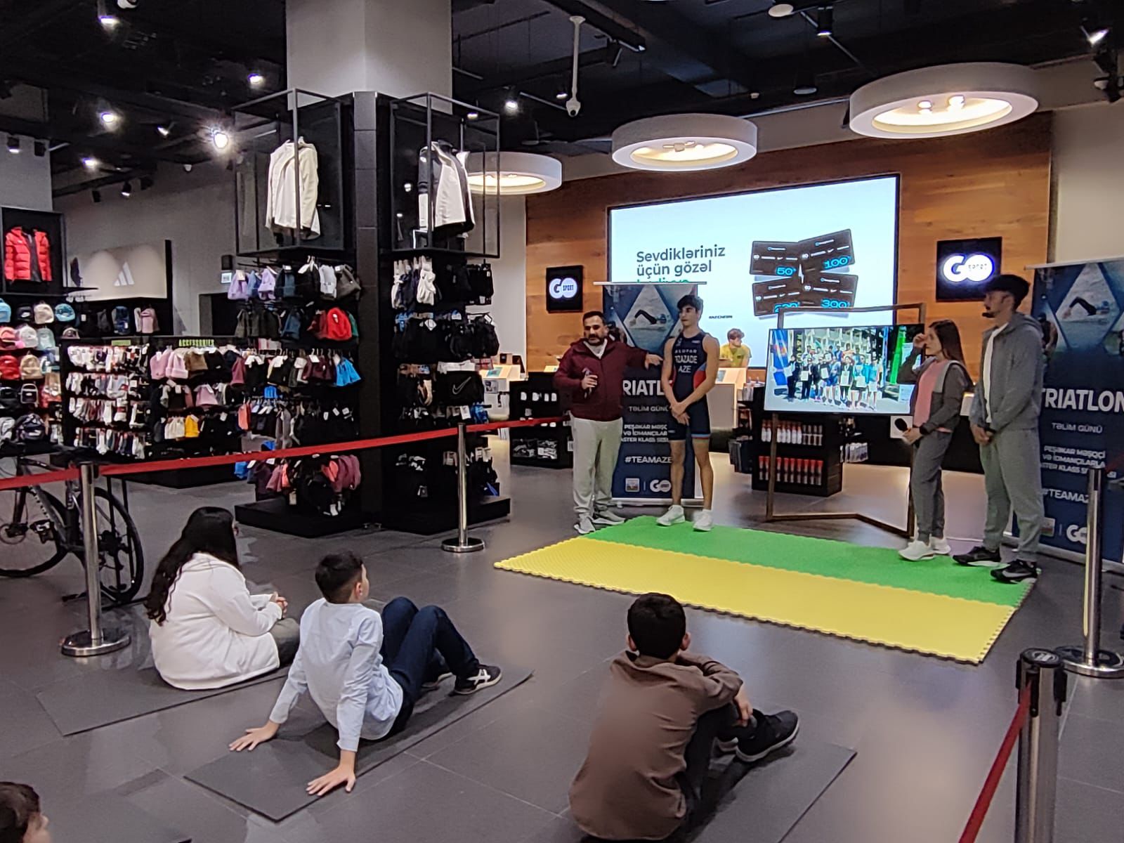 MOK triatlon üzrə interaktiv tədbir keçirdi&nbsp;