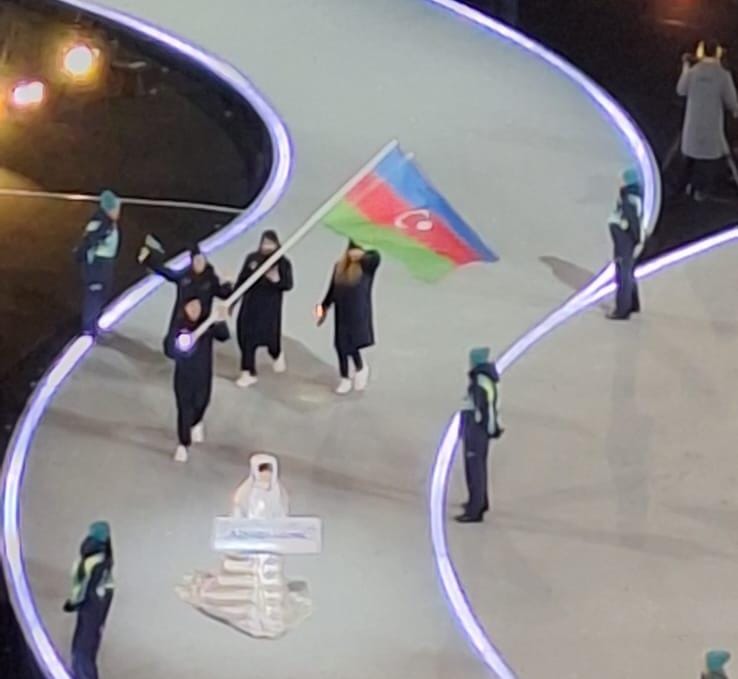 Milan-Kortina-2026: Azərbaycan nümayəndə heyəti paraddan keçib