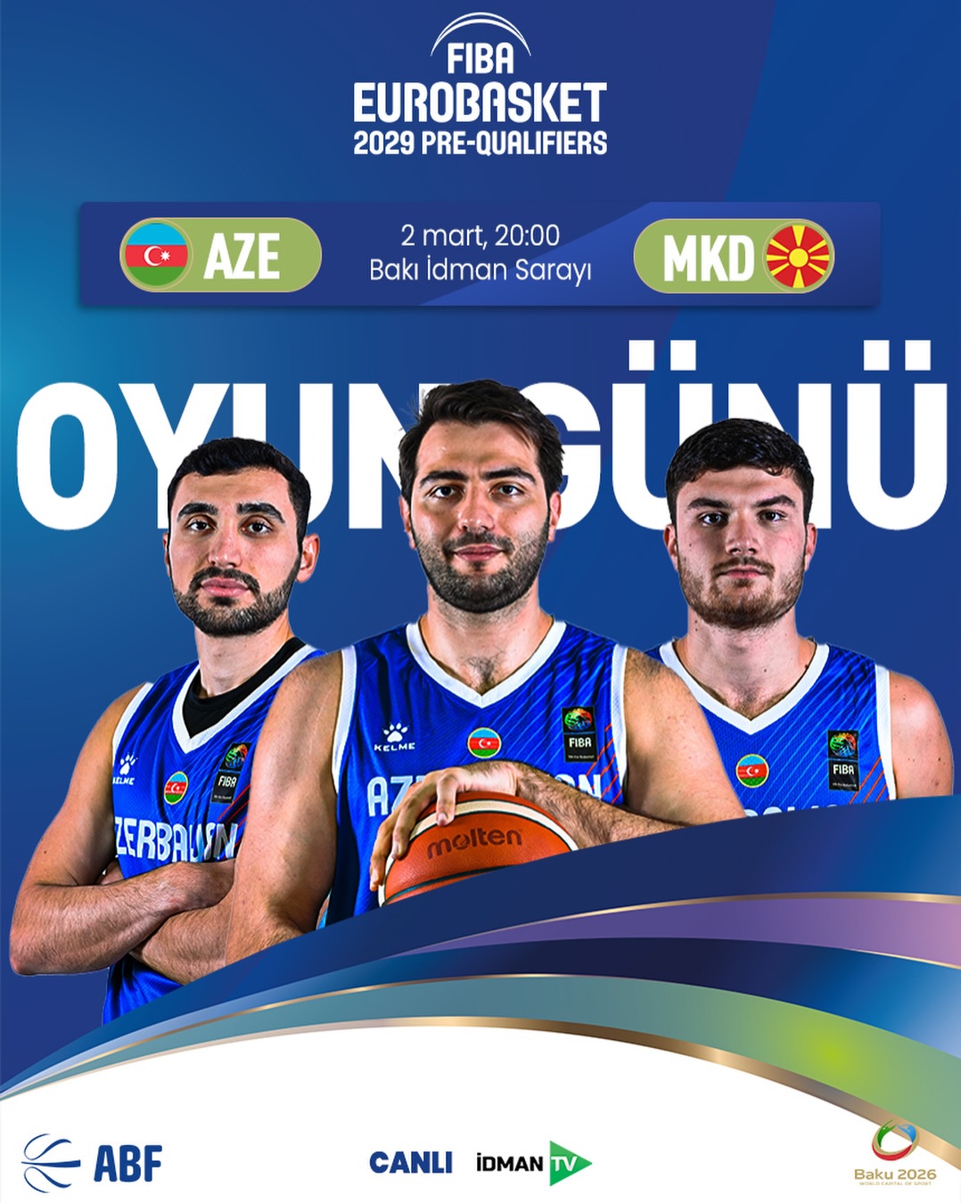 AVRO-2029: Millimiz bu gün Şimali Makedoniya yığması ilə qarşılaşacaq&nbsp;