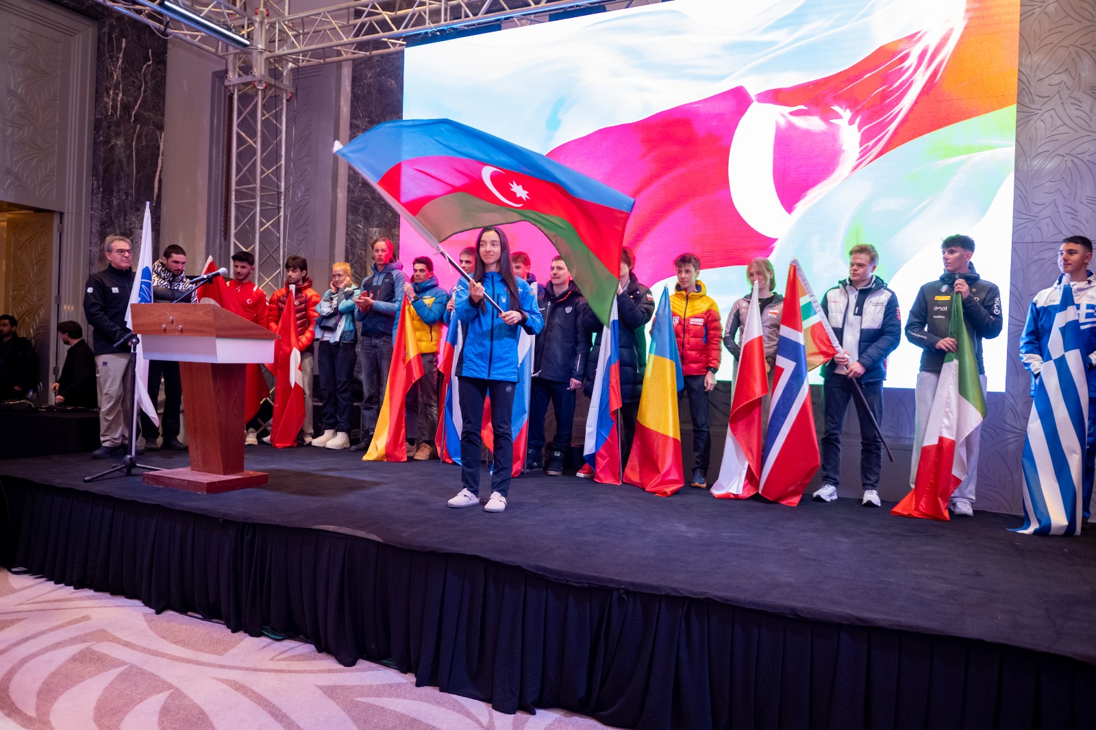 Xizək alpinizmi üzrə Avropa çempionatı və Dünya Kubokunun açılış mərəsimi keçirilib - FOTO