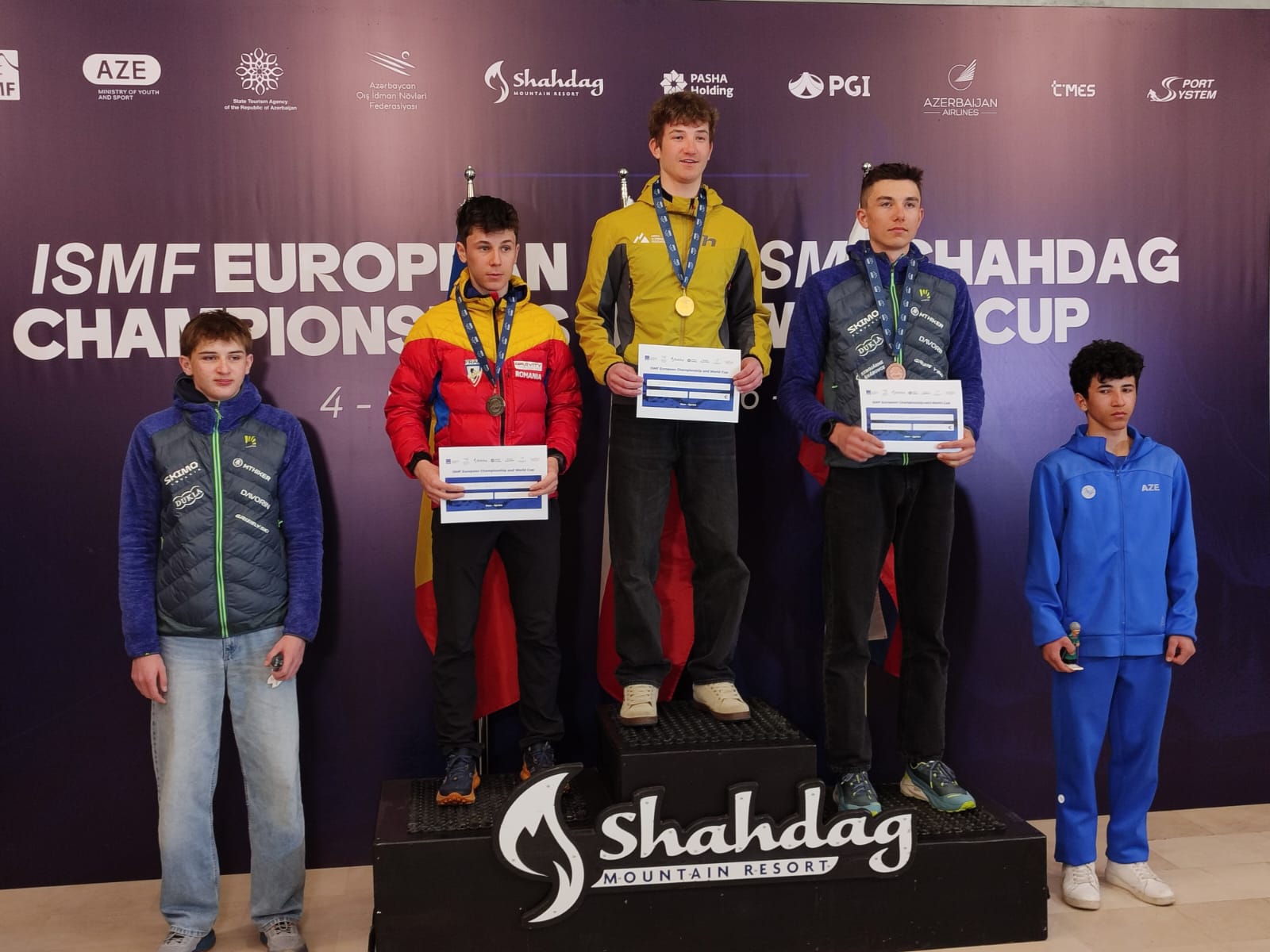 Avropa çempionatının qalibləri mükafatlandırıldı&nbsp;