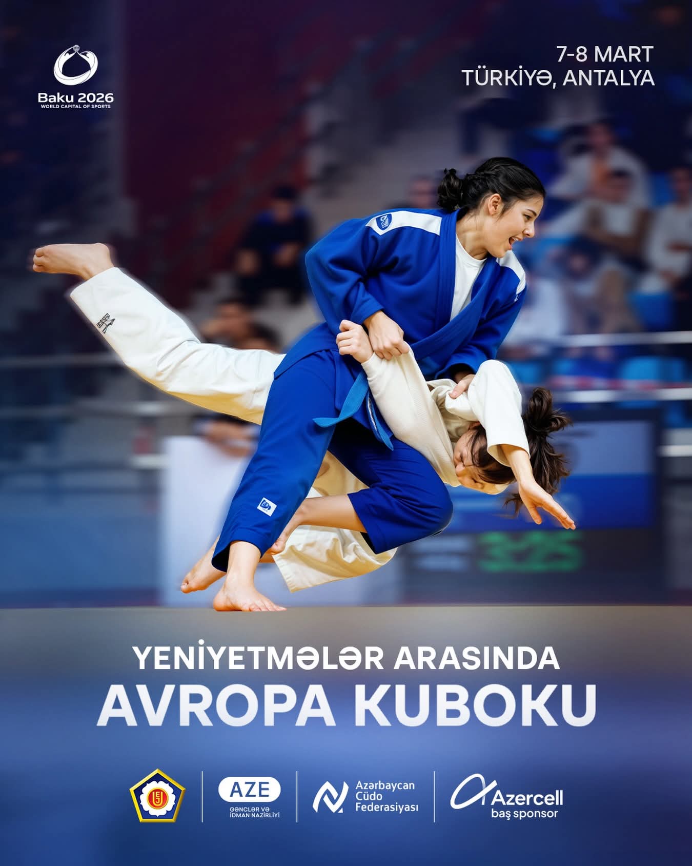 Yeniyetmə cüdoçularımız Avropa Kubokunda çıxış edəcəklər&nbsp;