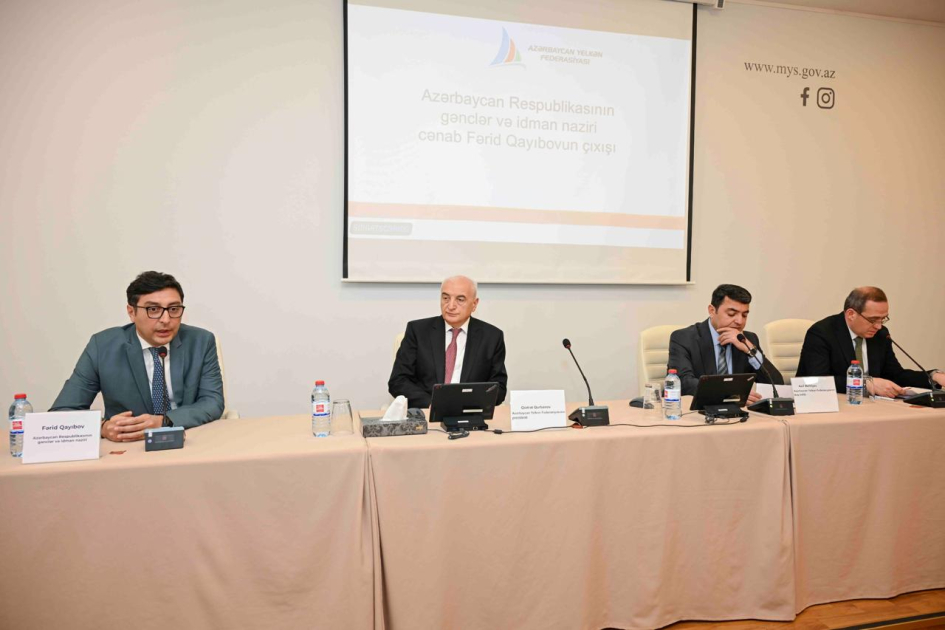 Vüqar Əhmədov Azərbaycan Su İdmanı Növləri Federasiyasının prezidenti seçildi&nbsp;