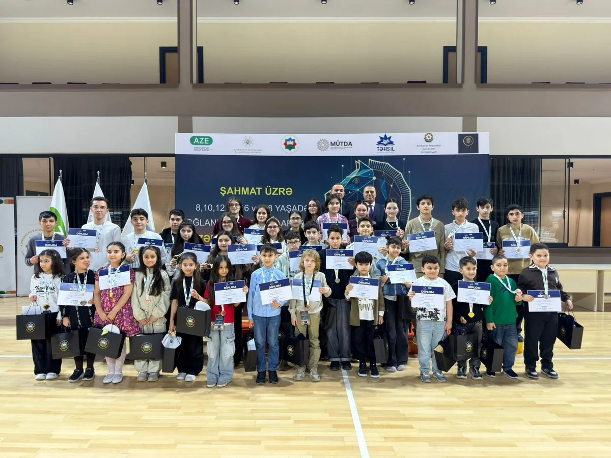 Şahmat üzrə Azərbaycan çempionatına yekun vurulub