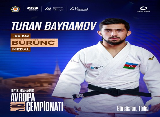 Avropa çempionatı: Cüdoçularımız ilk yarış gününü iki medalla başa vurdular&nbsp;