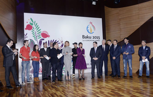 Bakı-2015 ilk Avropa Oyunlarının ulduz elçilərinin təqdimatı olub
