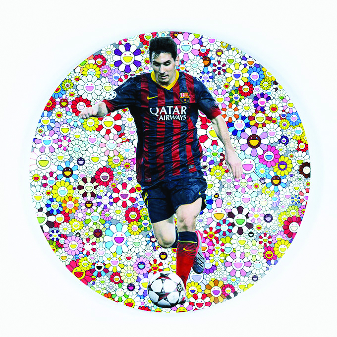 Messinin portreti hərraca çıxarıldı