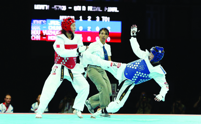 Bakı-2015-in beynəlxalq idman elçisi olmaq britaniyalı taekvondoçuya uğur gətirib