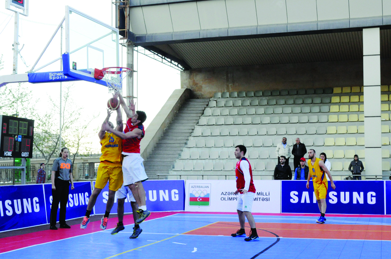 Ölkəmizdə 3x3 basketbolu üzrə beynəlxalq turnir keçirildi