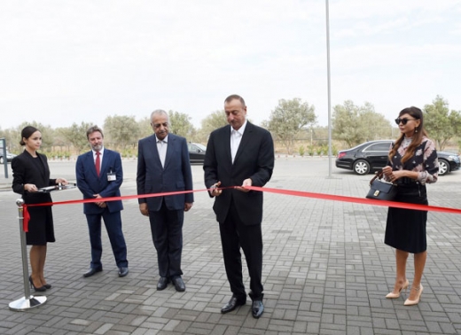 Azərbaycan Prezidenti İlham Əliyev “Xəyal Adası” layihəsi çərçivəsində SABIS Sun Beynəlxalq məktəb kompleksinin və Qolf klubunun açılışında iştirak edib
