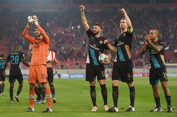 "Olimpiakos" - "Arsenal" - 0:3 - VİDEO