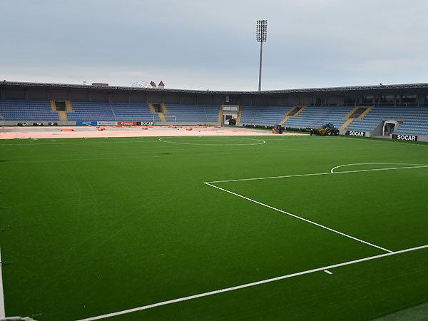 “Dalğa Arena” Avro-2016-ya hazırlaşır - FOTOLAR