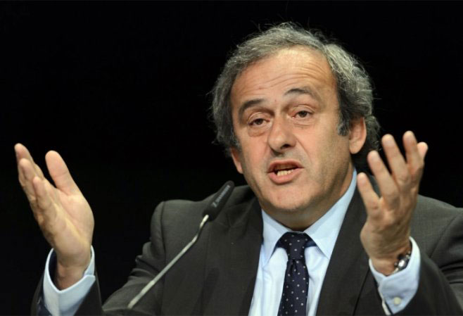 Platini FİFA prezidentliyinə namizədlikdən imtina etdi