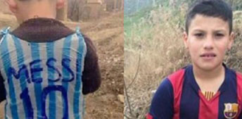 Messi iraqlı fanatına formasını hədiyyə etdi