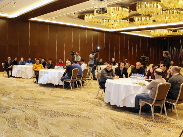 AFFA rəsmiləri idman jurnalistləri ilə görüşdülər