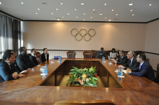 Milli Olimpiya Komitəsində görüş keçirilib