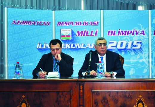 Qış məktəbi layihəsinin iştirakçıları Milli Olimpiya Komitəsində olublar
