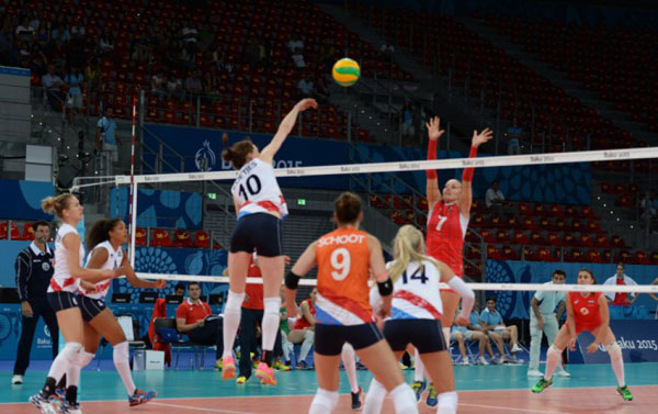 Qadın voleybolçularımız növbəti qələbələrini qazanıblar