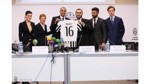 Bakıda "Yuventus" klubunun uşaq düşərgəsinin açılışı olub