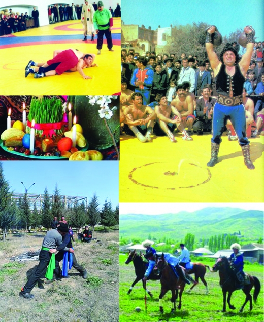 Novruz bayramında Azərbaycanın xalq oyunları