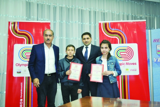 “Olimpiya Hərəkatı” proqramının qalibləri mükfatlandırıldılar