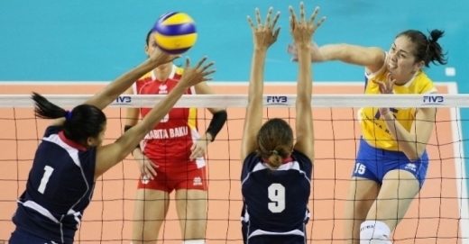 Qadın voleybolçularımızdan növbəti qələbə