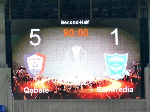 Avropa Liqası: "Qəbələ" - "Samtredia" - 5:1 - VİDEO