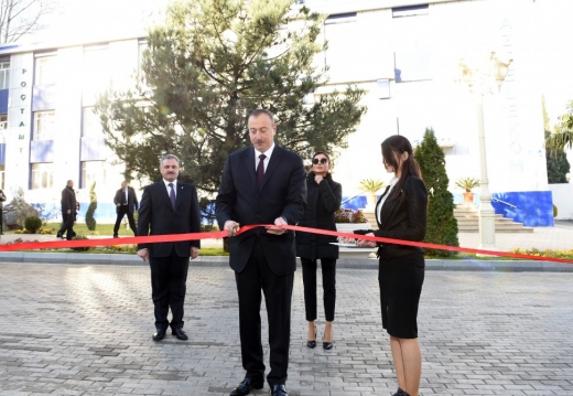 Tərtərdə Şahmat Məktəbinin yeni binasının açılışı olub