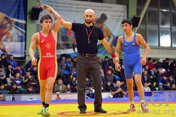 Pəhləvanlarımız Dağıstanda 5 medal qazanıblar