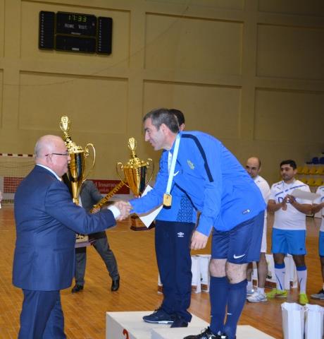 Gömrük işçilərinin futzal üzrə çempionatı keçirilib
