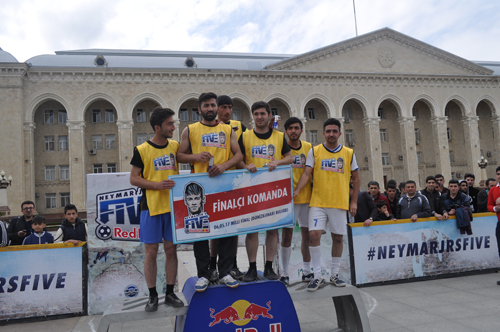 “Neymar Jr’s Five” turnirinin Gəncə və Şəki mərhələsi -  FOTOLAR 