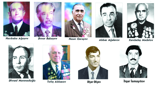 Vətən uğrunda canlarını əsirgəməyənlər heç vaxt unudulmayacaq