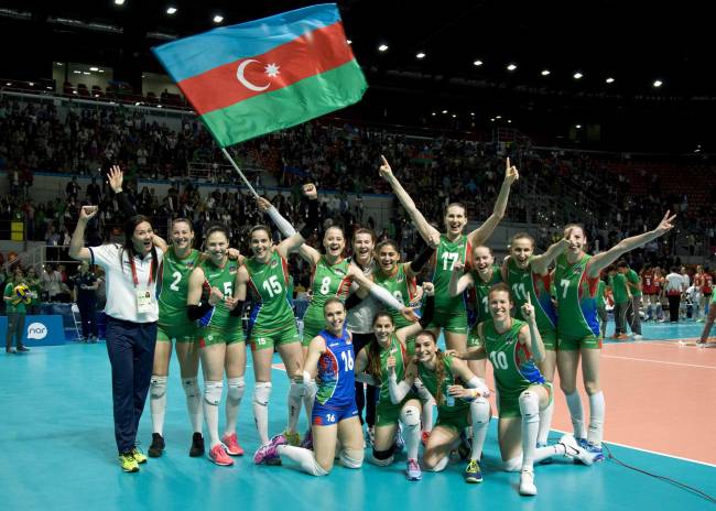 Voleybol yığmamız İslamiadanın qalibi olub