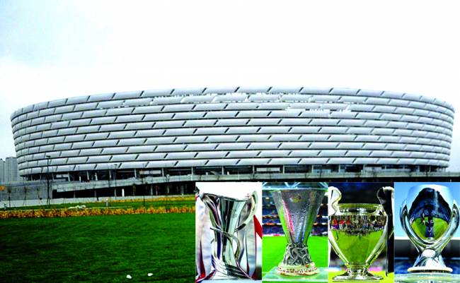  Bakı Olimpiya Stadionunun Çempionlar Liqasının finalına namizədliyi təsdiqləndi 
