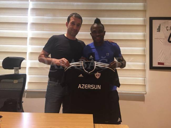 Haiti millisinin yarımmüdafiəçi "Qarabağ"da -  VİDEO 