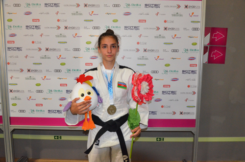 Olimpiya Festivalı-2017: cüdoçumuz gümüş medal qazandı - FOTOLAR