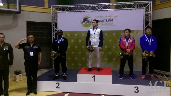 Hərbçilərin dünya çempionatından 10 medal