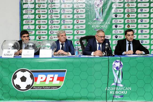 Azərbaycan Kubokunun püşkü atıldı
