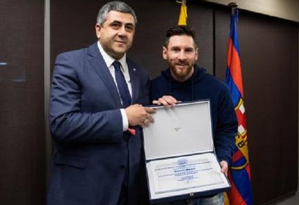 Messi səfir seçilib