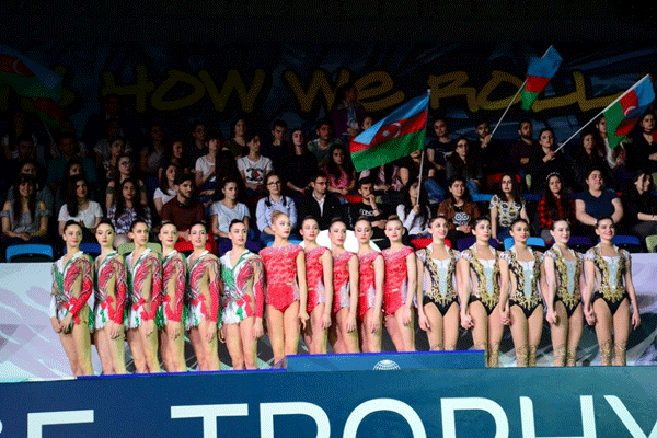 Bakıda bədii gimnastika üzrə Dünya kuboku yarışlarına yekun vuruldu